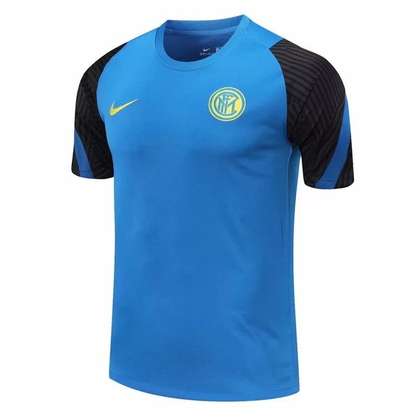 Trainingsshirt Inter Milan 2020-21 Blau Schwarz Fussballtrikots Günstig